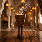 Rustic Wooden Bakhoor Burner